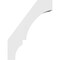 Ekena Millwork 5-in. W x 18-in. D x 24-in. H Balboa Architectural Grade PVC Knee Brace BRCP05X18X24BOA - alternate 2